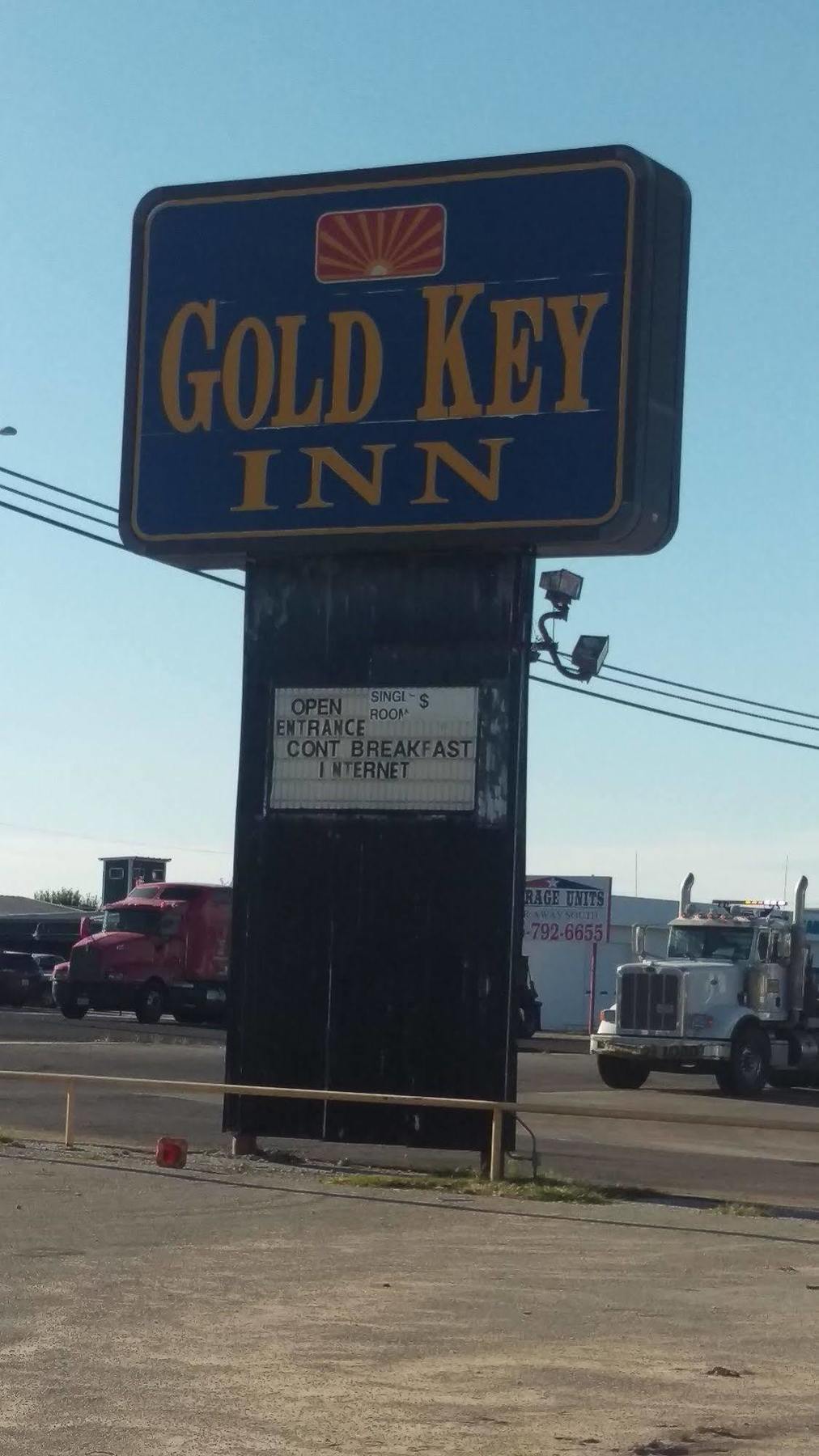 Gold Key Inn Brady Exterior foto